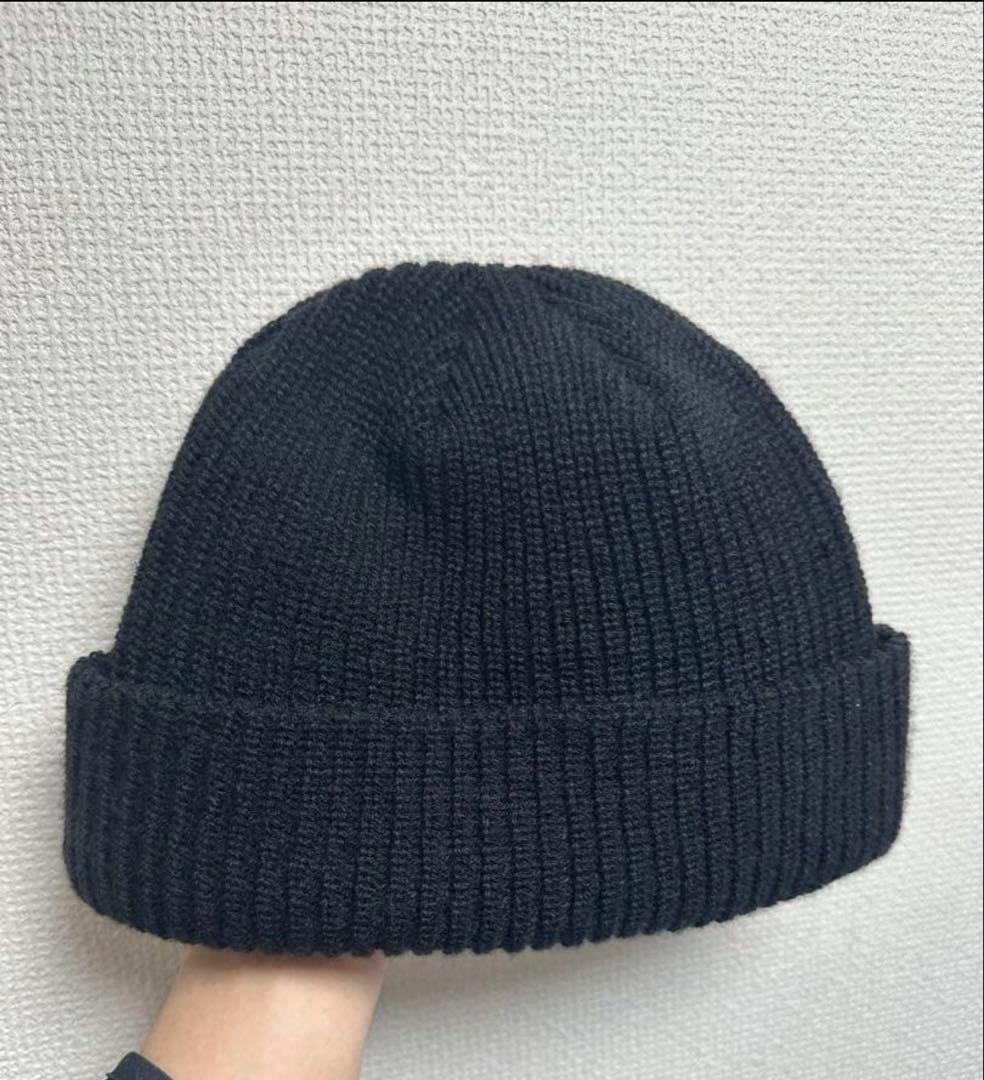 Supreme ビーニー ニット帽 ブラック