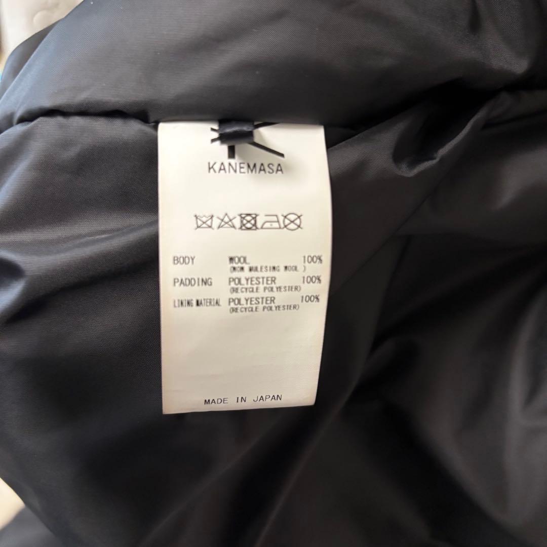 ジャケット・アウター KANEMASA High Gauge Wool Padded Blouson
