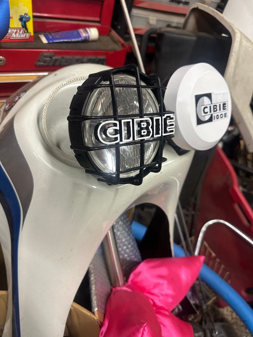 新品　希少　廃盤品　当時物シビエフォグ用ストーンガード/CIBIEライトカバー