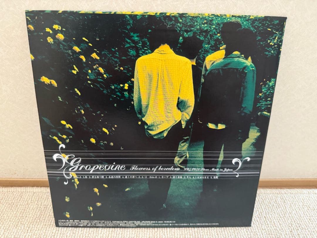 【未使用】GRAPEVINE - 退屈の花 アナログ盤レコード