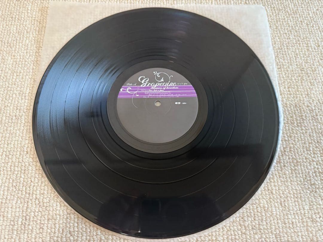 【未使用】GRAPEVINE - 退屈の花 アナログ盤レコード