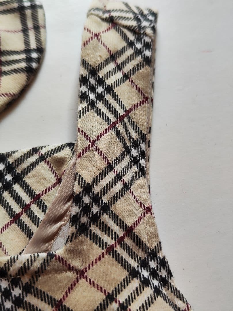 BURBERRY BLUE LABEL バーバリーブルーレーベル ロゴ刺繍 M