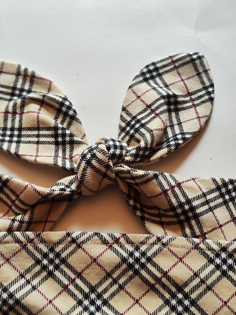 BURBERRY BLUE LABEL バーバリーブルーレーベル ロゴ刺繍 M
