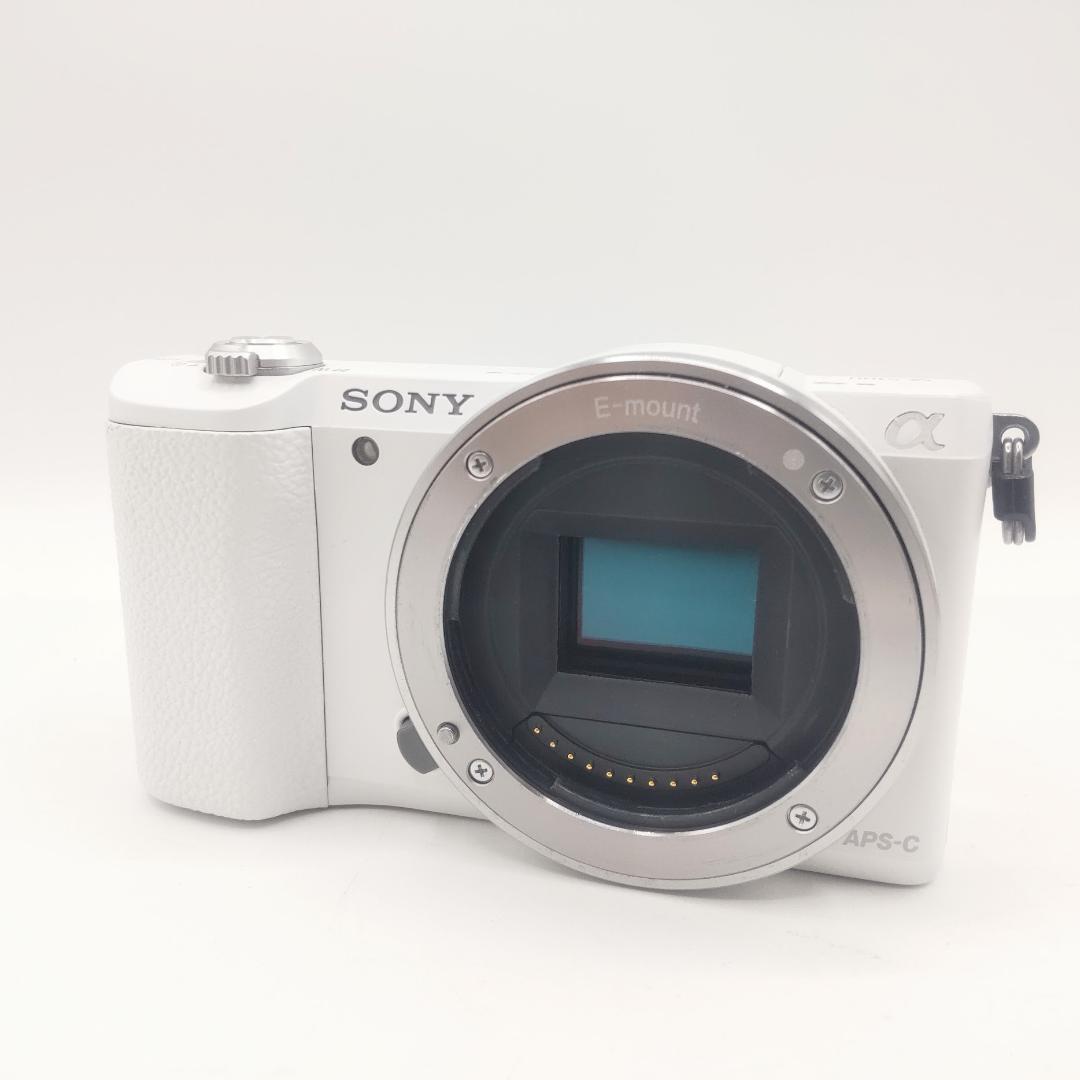 ★Wi-Fi付★ SONY α5100 パワーズームレンズキット ホワイト 自撮