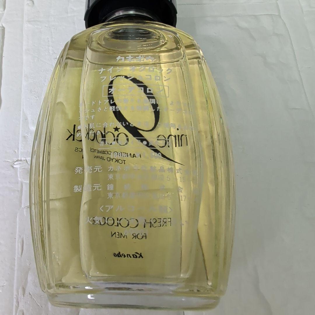 希少　nine o'clock フレッシュコロン カネボウ　180ml