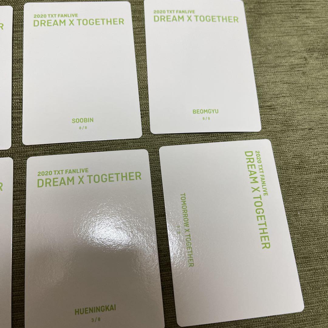 TXT DREAM X TOGETHER ファンライブ 2020 ミニフォト
