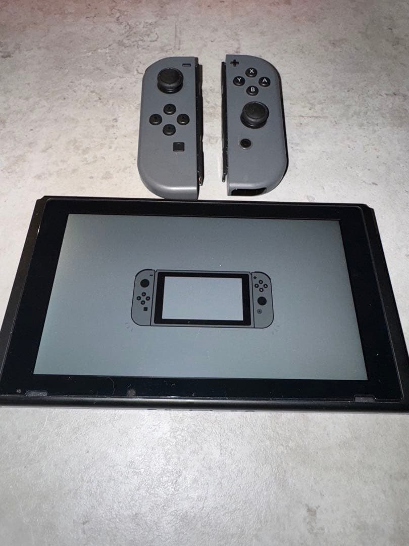 Nintendo Switch 本体 グレー 付属品完品 極美品