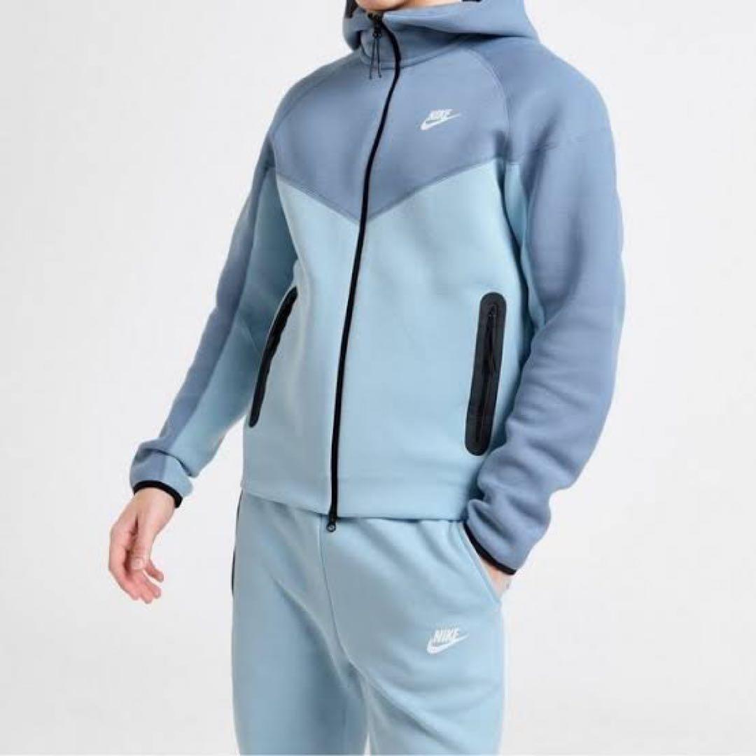 【centralcee着用】NIKE テックフリース　水色S size 下のみ