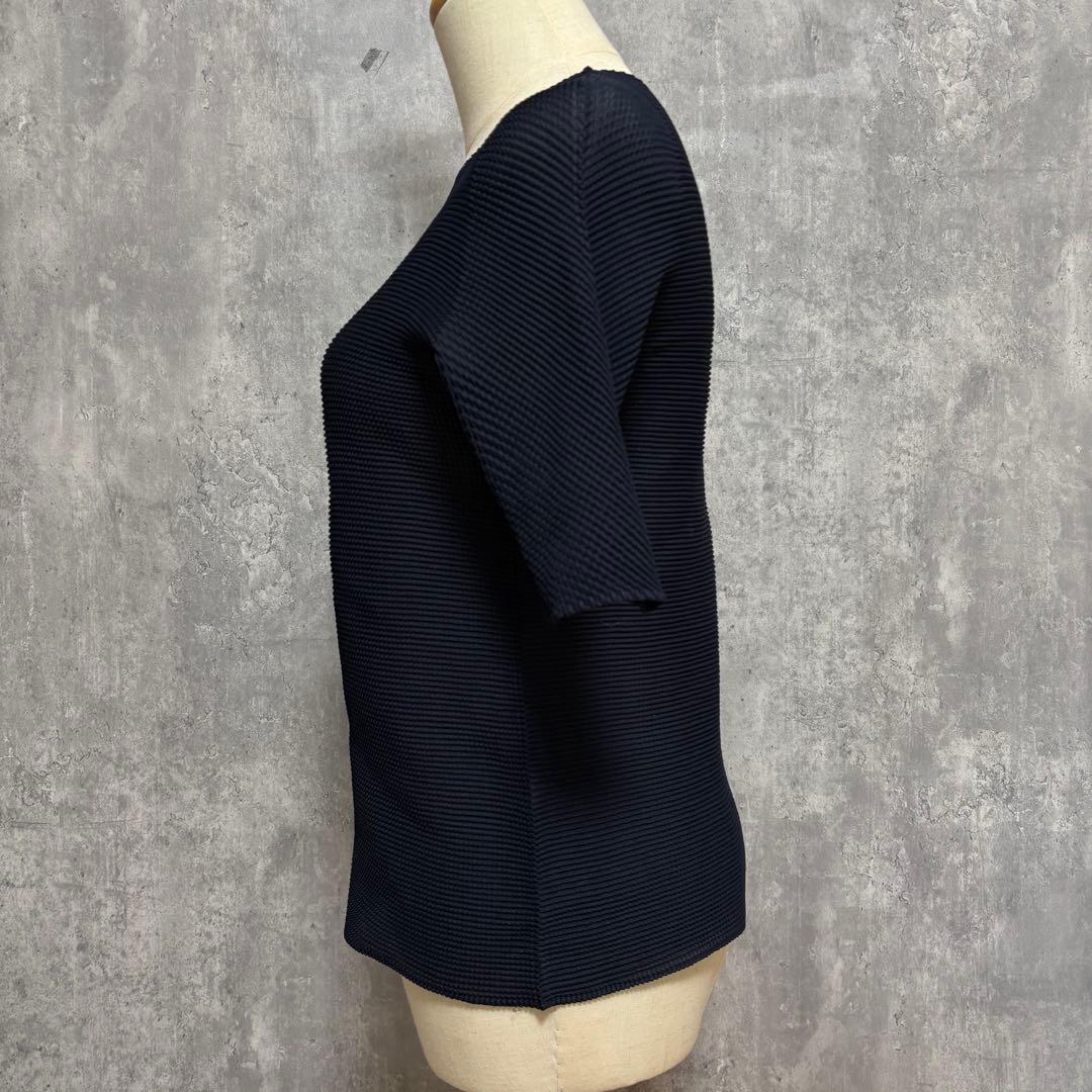 ISSEY MIYAKE 上品プリーツカットソー　プリーツプリーズ