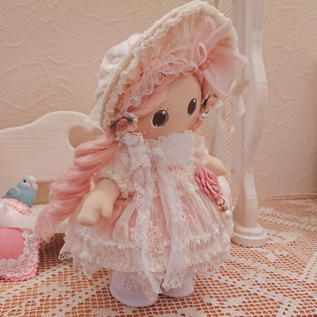 ❁ハンドメイドドール❁ロリータ❁ロリータボンネット❁お人形❁カントリードール