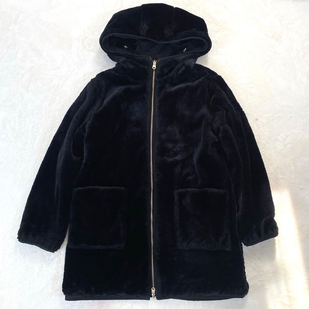 ZARA trf ✨即完売品✨リバーシブル モッズコート ファーコート 金 金具