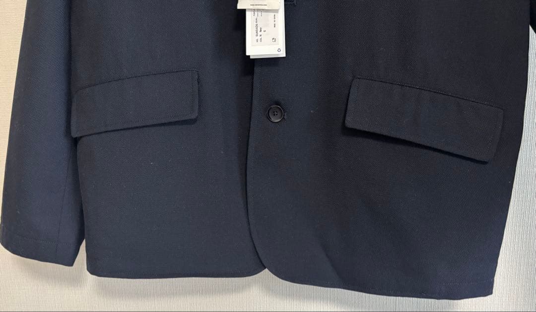 新品 SUAS404 nanamicaナナミカ クラブジャケット NAVY S