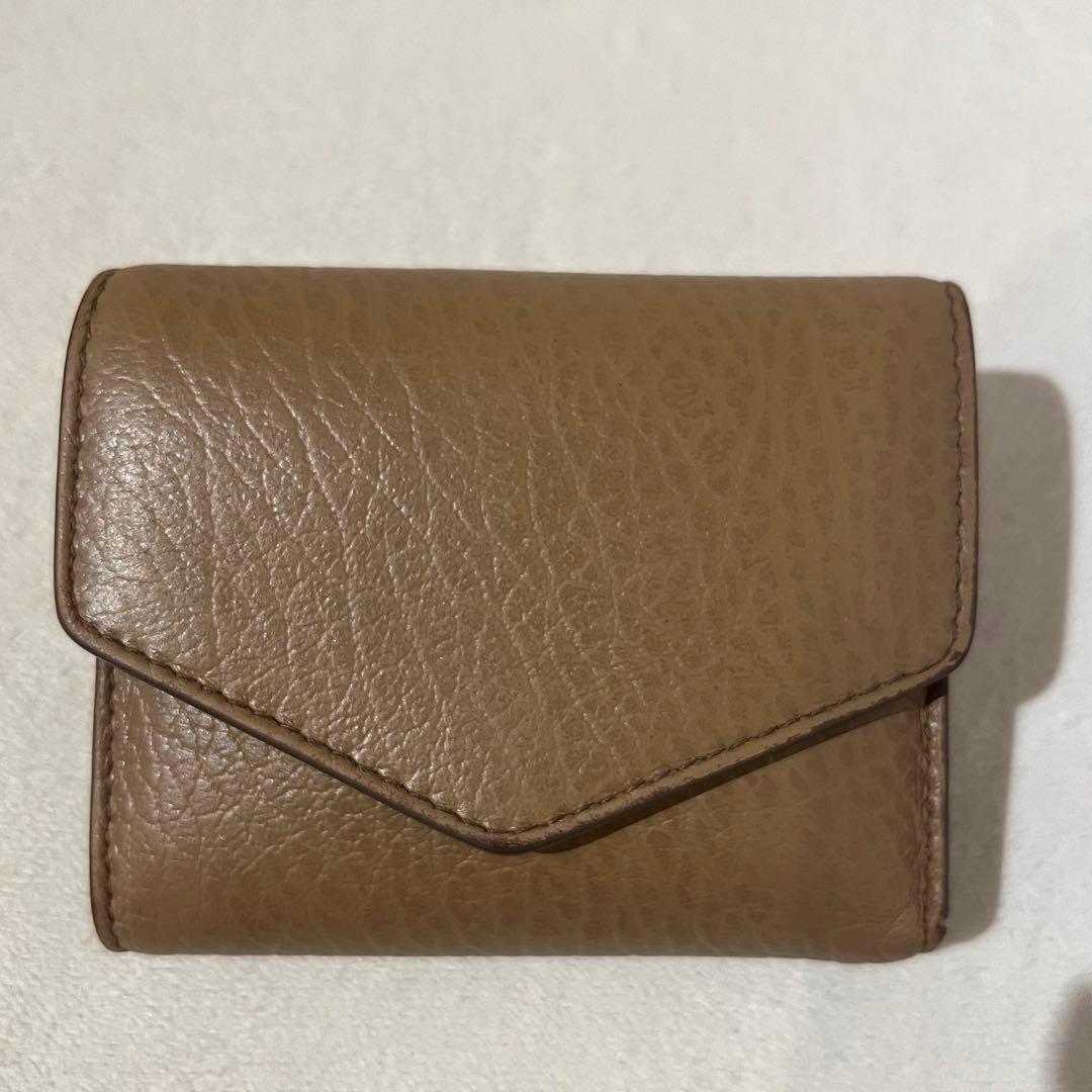 Maison Margiela 三つ折り財布 ベージュ