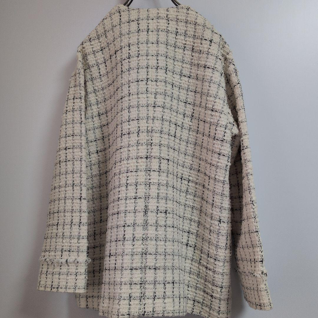 URBAN RESEARCH　GIOLICAツイードジャケット　金ボタン36美品