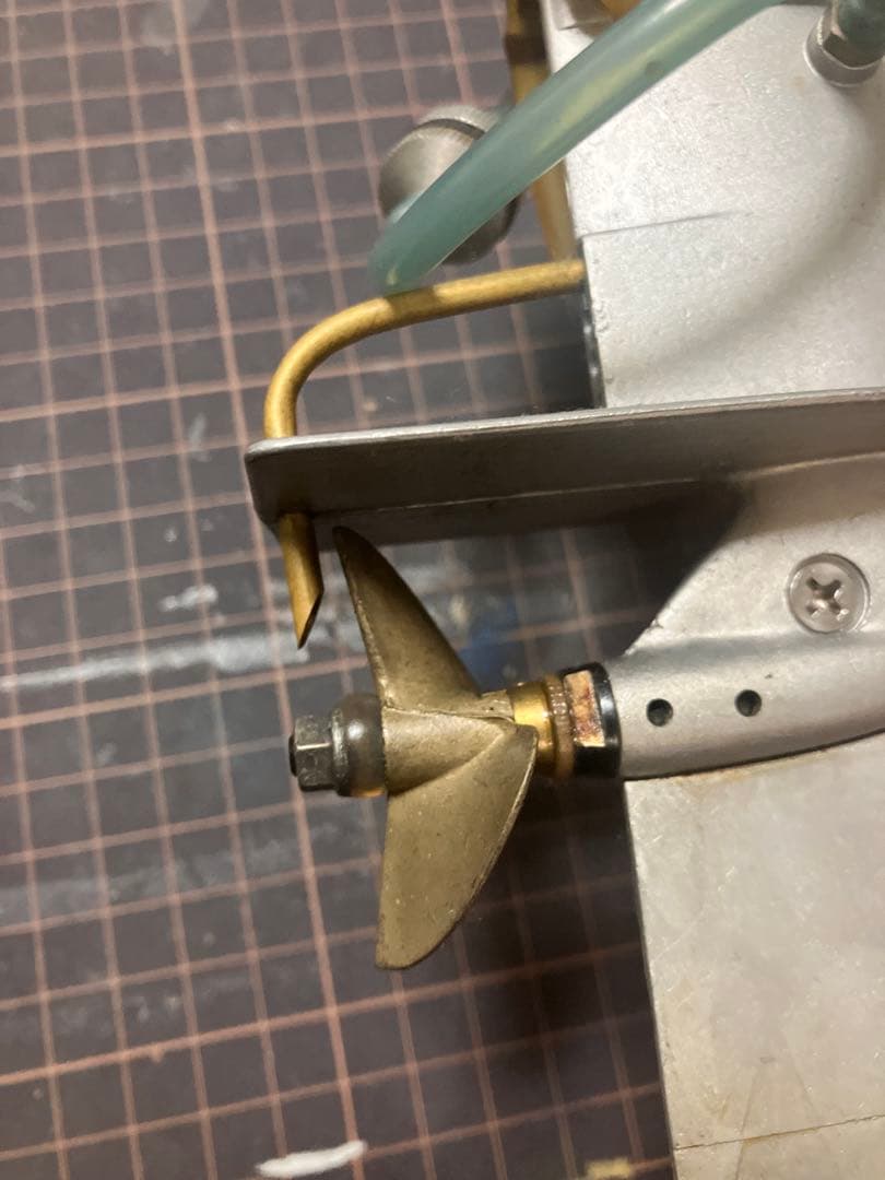 希少！！K&B 3.5cc ニトロ船外機 ラジコンボート用