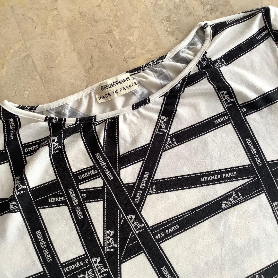レア極美品! エルメス Tシャツ マルジェラ期傑作! ボルデュック フランス製