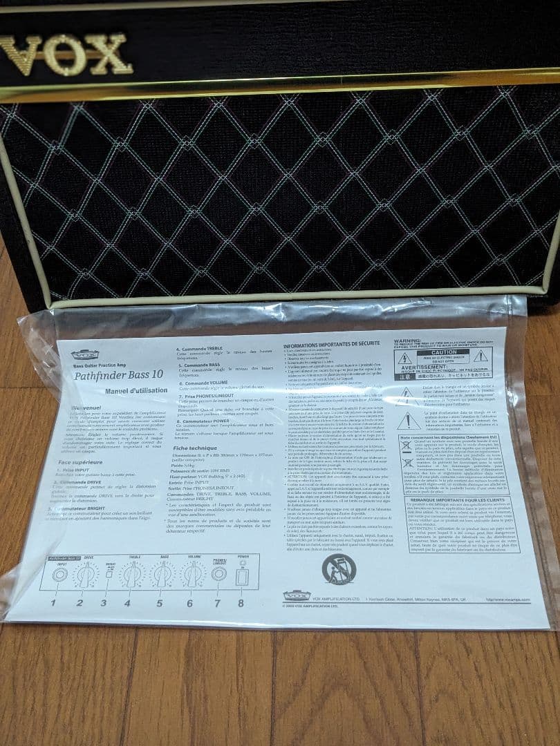 ベース Vox Pathfinder Bass 10