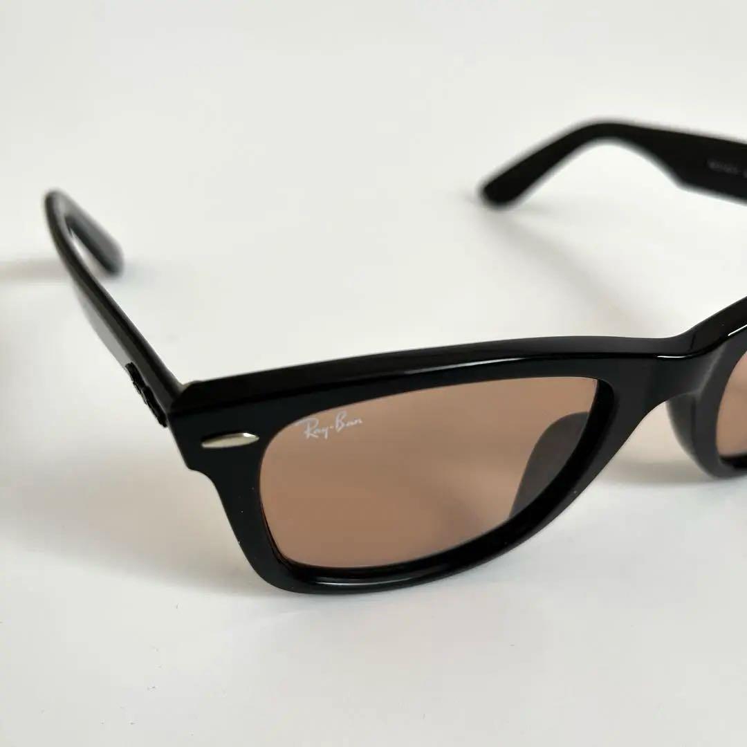 美品✨レイバンWAYFARER RB2140-F601/4B イタリア製 黒