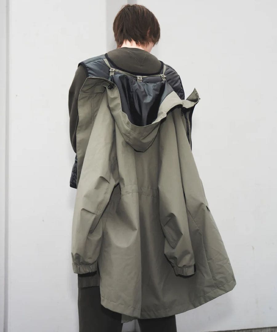 美品　+phenix gore tex labs ダウンモッズコート