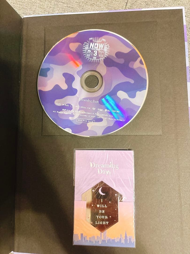 BTS NOW3 DVD トレカ dreaming days