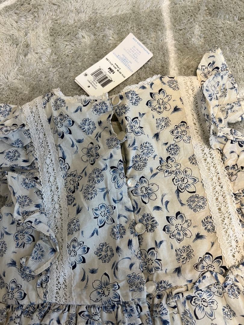 【新品タグ付/NY購入】ラルフローレン ベビー 花柄ワンピース セットアップ