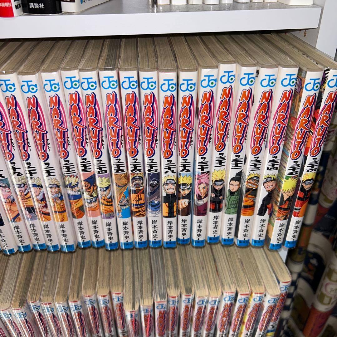 NARUTO 全72巻セット 外伝付き　34巻傷あり
