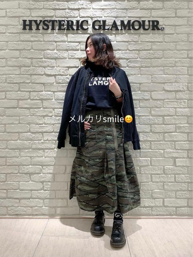 S❤️HYSTERIC GLAMOUR ロゴ ヒステリックグラマー 黒 Tシャツ