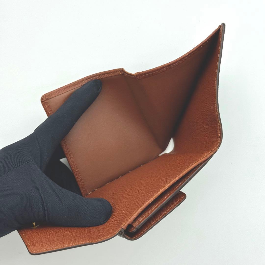 ヴィトン モノグラム ポルトモネ ビエ カルト クレディ 折り畳み財布