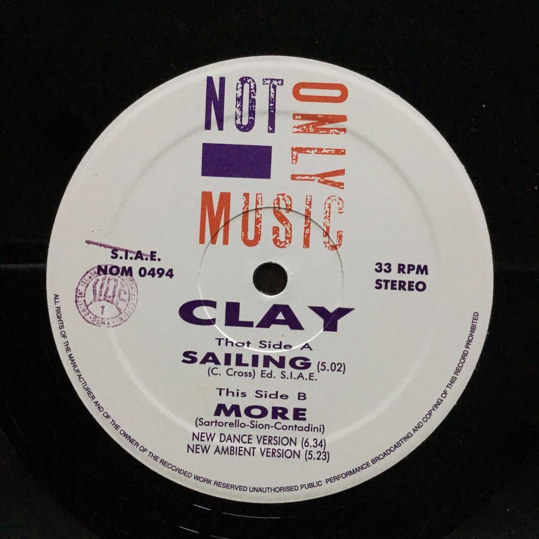 洋楽レコード　CLAY SAILING AND MORE WRRC