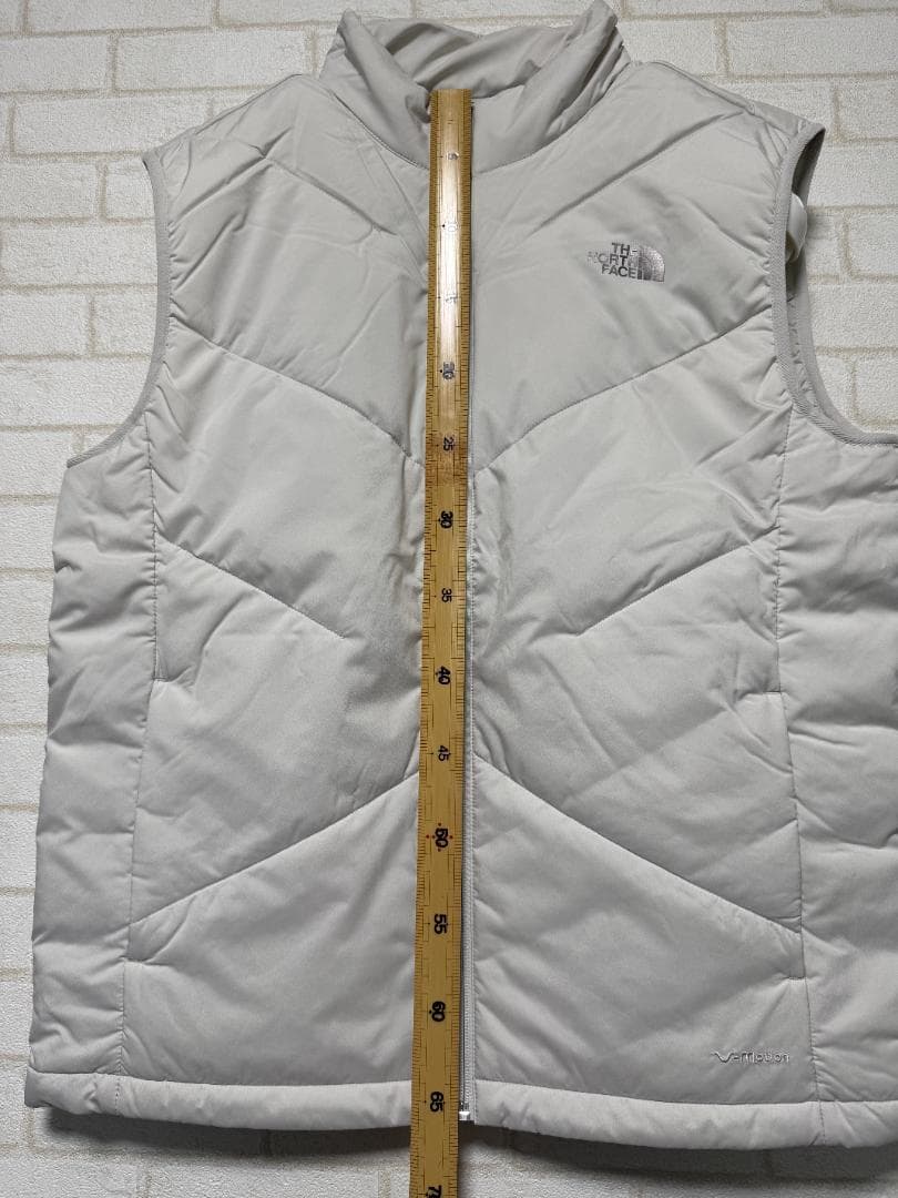 【新品】ザ ノースフェイス SPIRIT V VEST L ホワイト 中綿ベスト