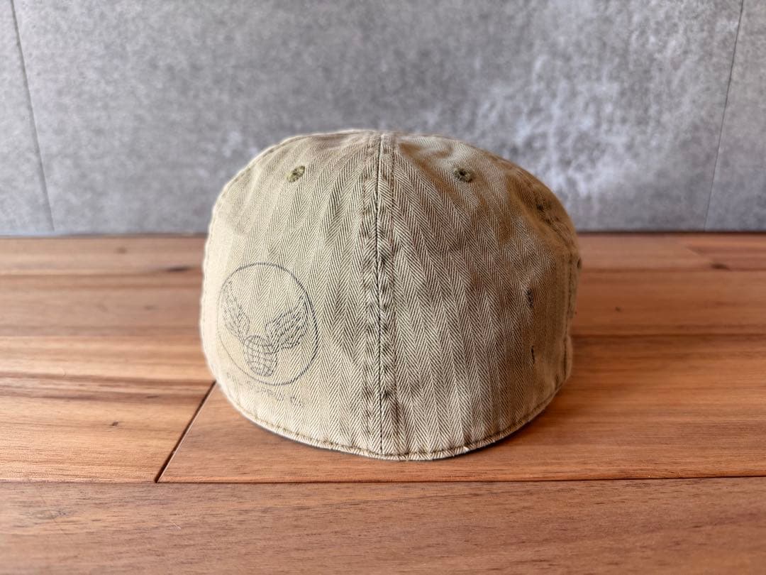 あ*ら様 RRL ダブルアールエル ヘリンボーン ツイル サービス キャップ
