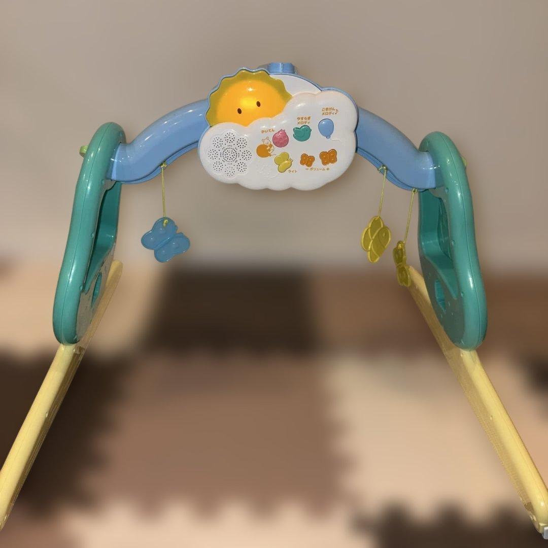 【美品】くまのプーさん 回転6WAY ジムにへんしんプーメリー　2024年購入