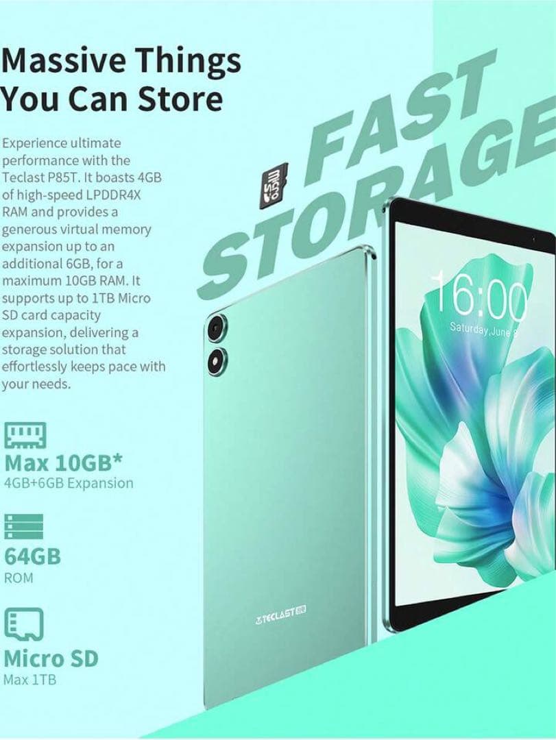 Teclast Teclast P85T タブレット 本体 端末