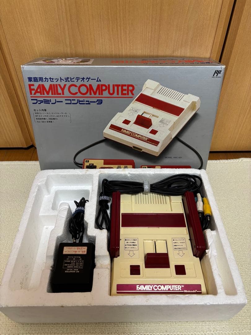 【限定価格】ファミコン　AV化仕様　Remake　ソフト5本　メンテナンス済み