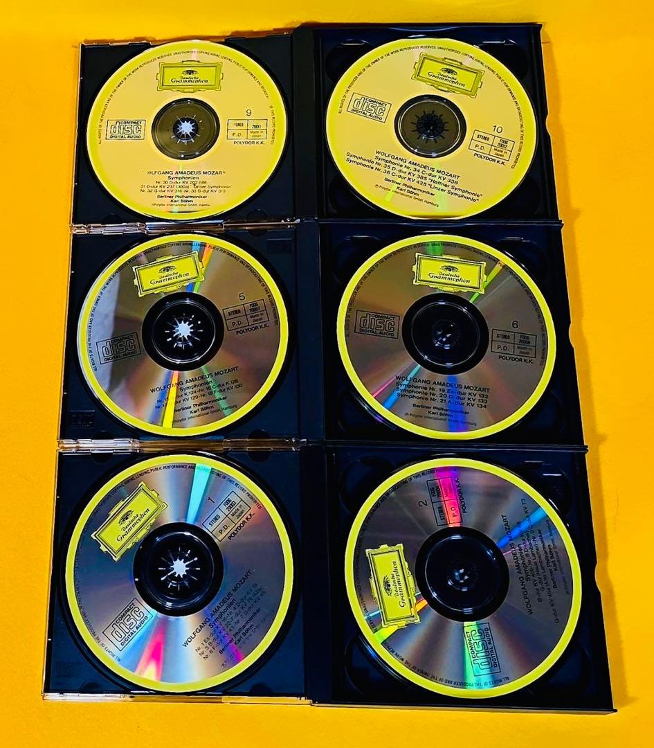 新品12枚組CDカールベーム定価3万超ベルリン管弦楽団演奏モーツァルト交響曲全集