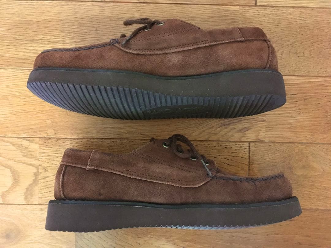 SEBAGOモカシン茶デッキシューズUS8ブラウンvibramソール2021