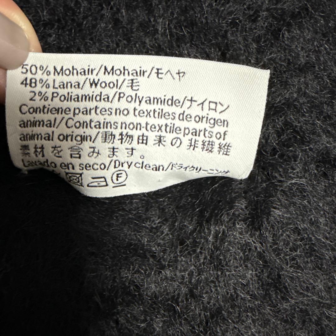 ♡LOEWE♡マフラー美品♡ブラック⭐︎モヘア⭐︎