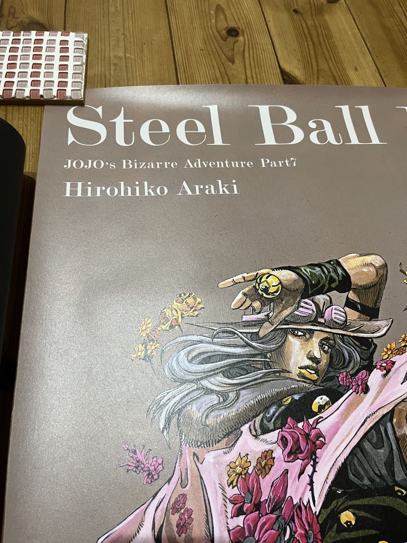 ジョジョの奇妙な冒険 冒険の波紋 荒木飛呂彦原画展 B2ポスター ジャイロ 7部