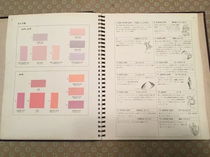 色名事典 MANUAL of COLOR NAMES 財団法人日本色彩研究所編