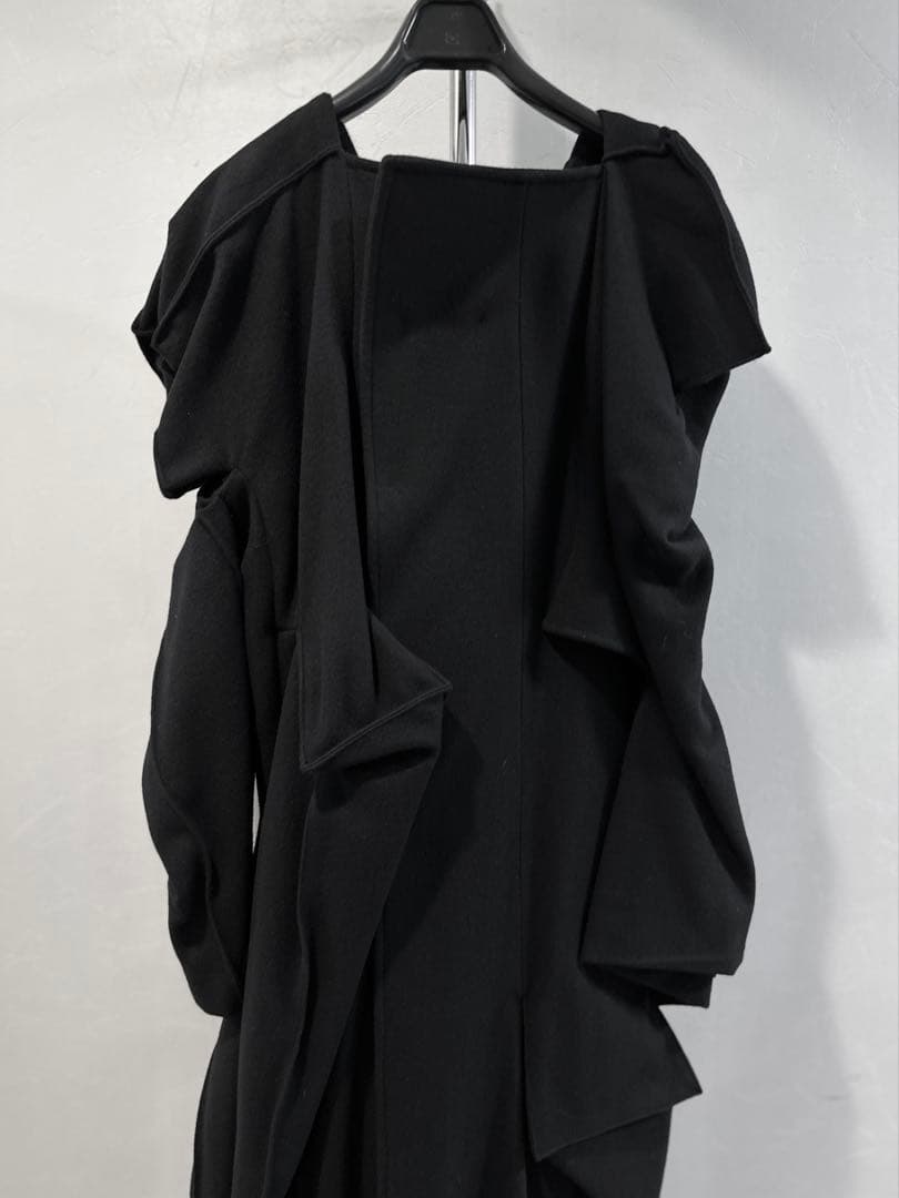 2024AW ヨウジヤマモト　ロングコート　メルトン