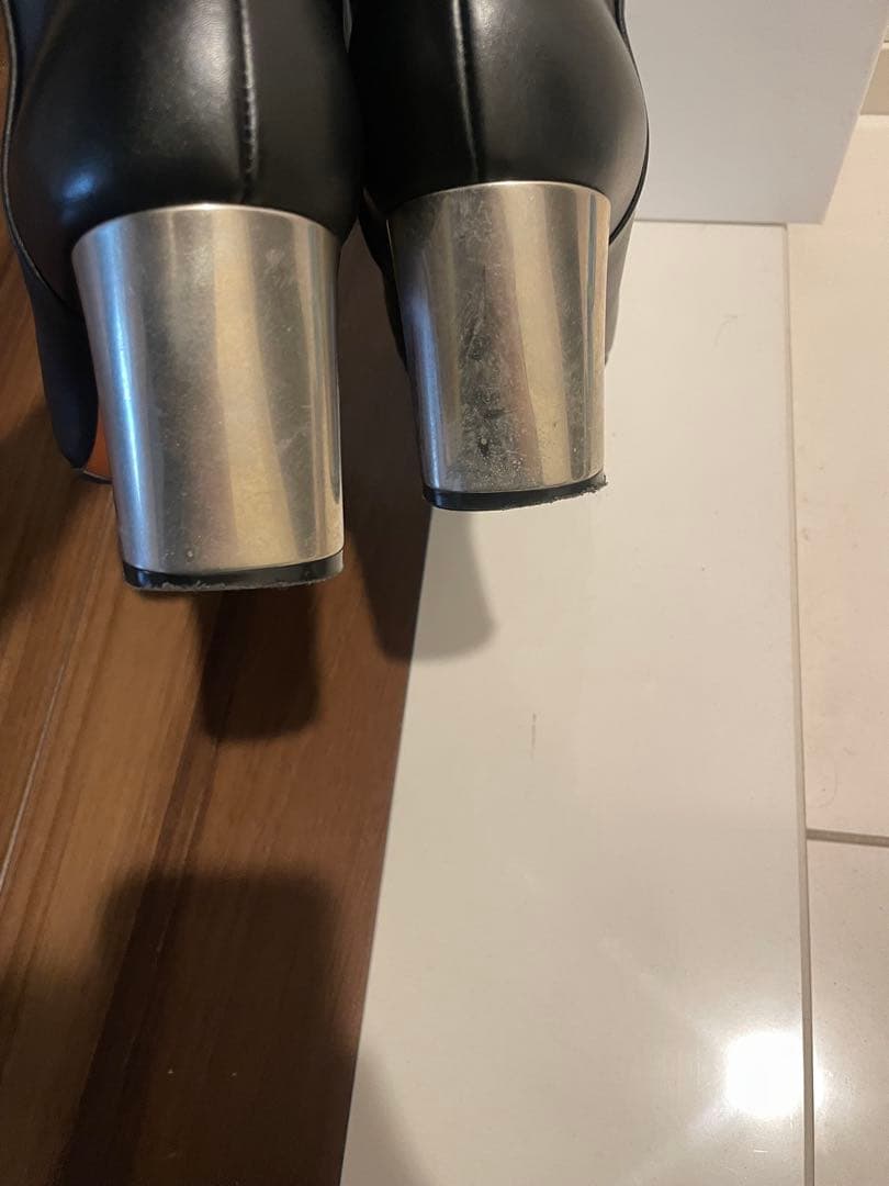【美品】CÉLINE バンバン　フィービー期　ブラック ショートブーツ