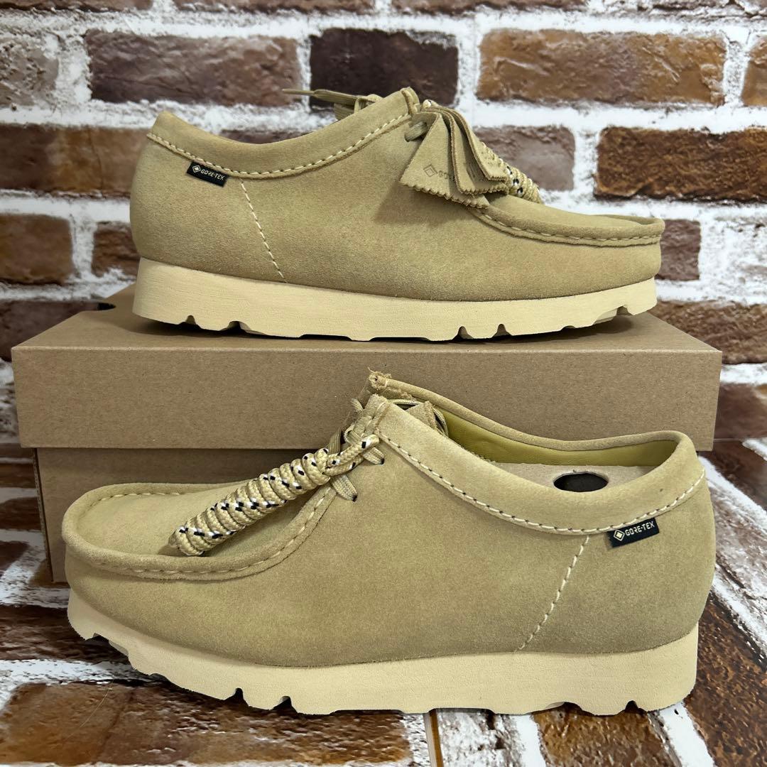 クラークス　ワラビー　GORE-TEX スエード モカシン　26cm
