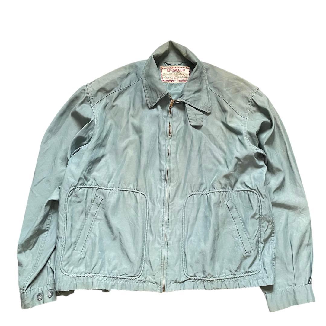 古着 50s McGREGOR Scottish Drizzler フェード