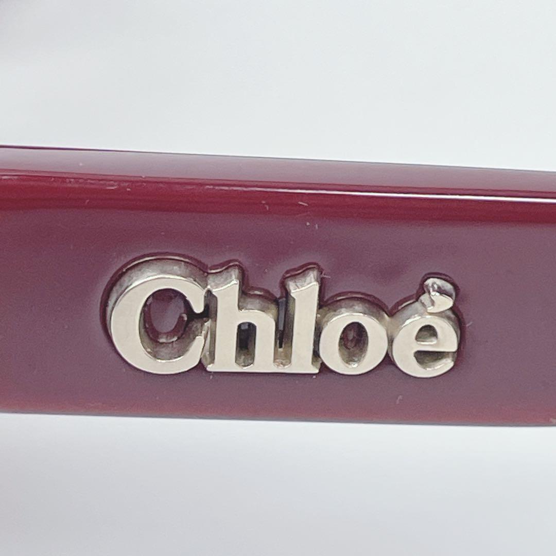 まりこ様:::Chloé クロエ サングラス レッド　バーガンディフランス製