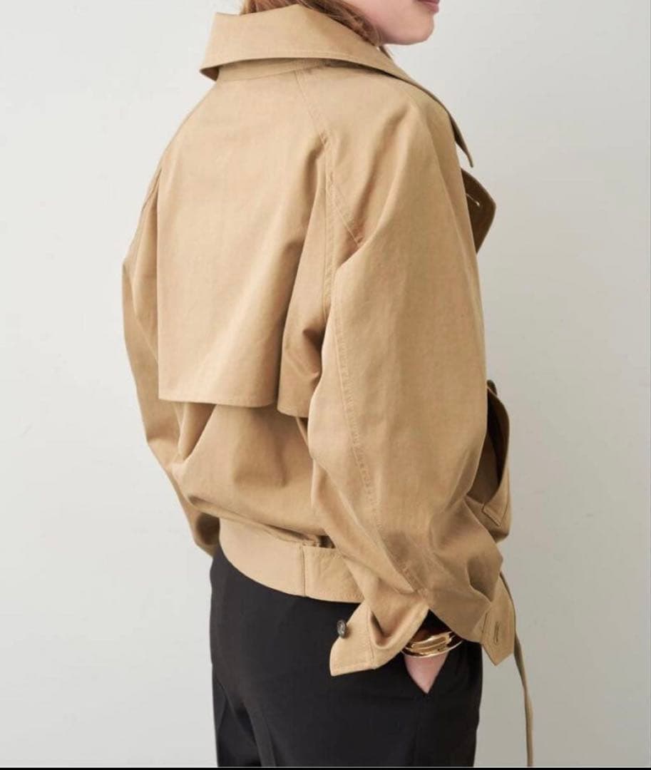 FINXGABA SHORT トレンチコート