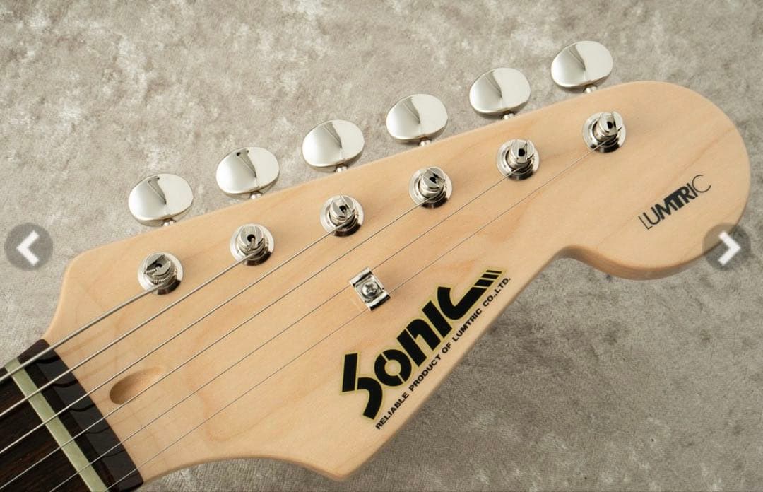 Sonic STR-500F -Black- ハカランダ指板