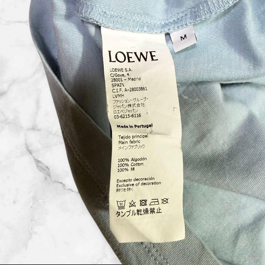 美品✨ LOEWE 半袖Tシャツ 20SS KEN HEYMAN ライトブルー