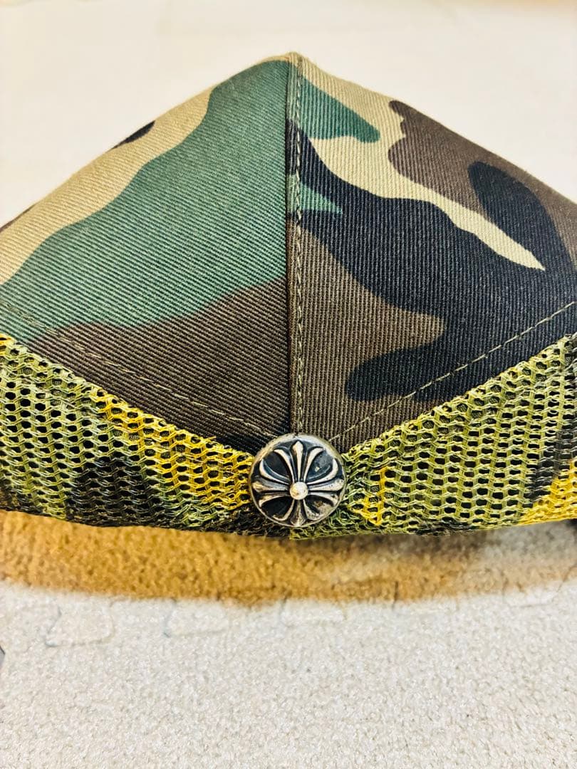 CHROME HEARTS 迷彩 トラッカーキャップ