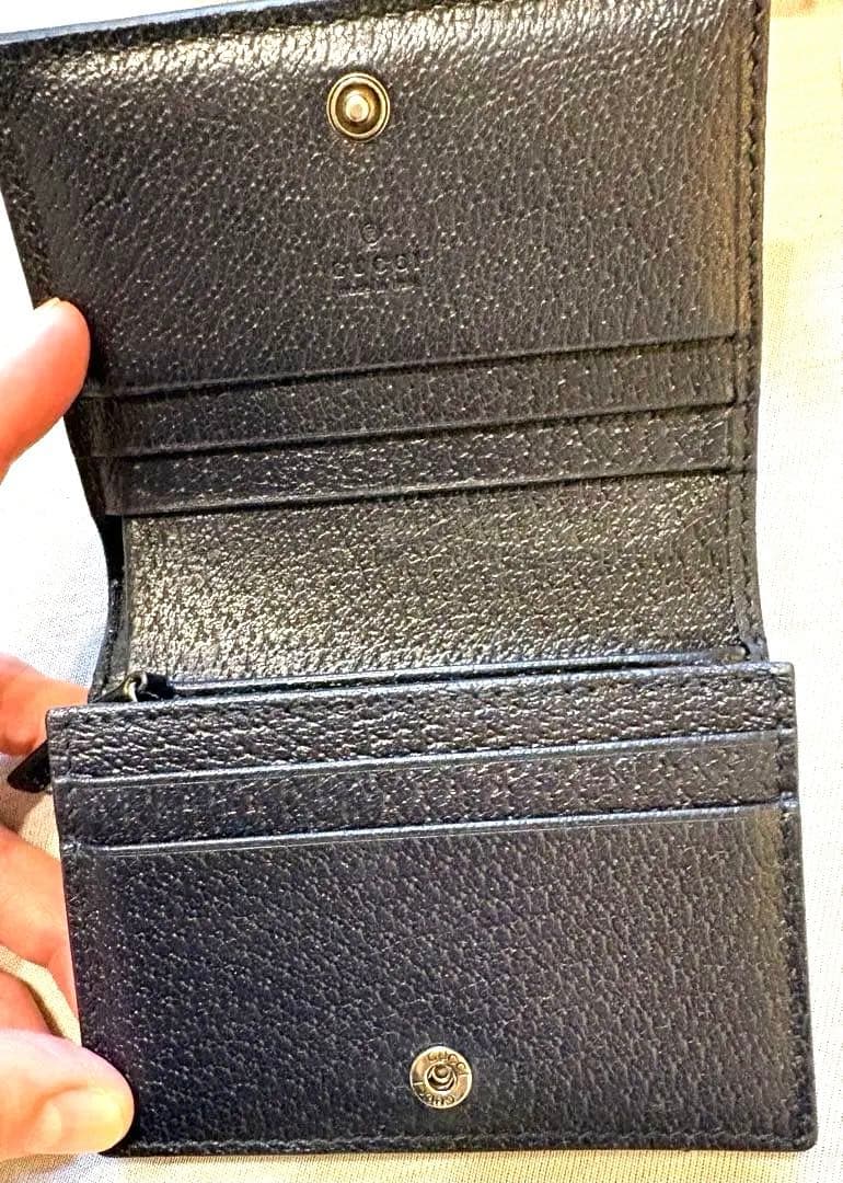 a*i様 美品〔オフィディア〕 GG カードケース ウォレット (＆紙幣入