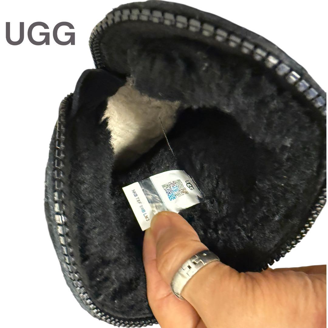 UGG■ボア■ショートブーツ■ジップアップ　W7